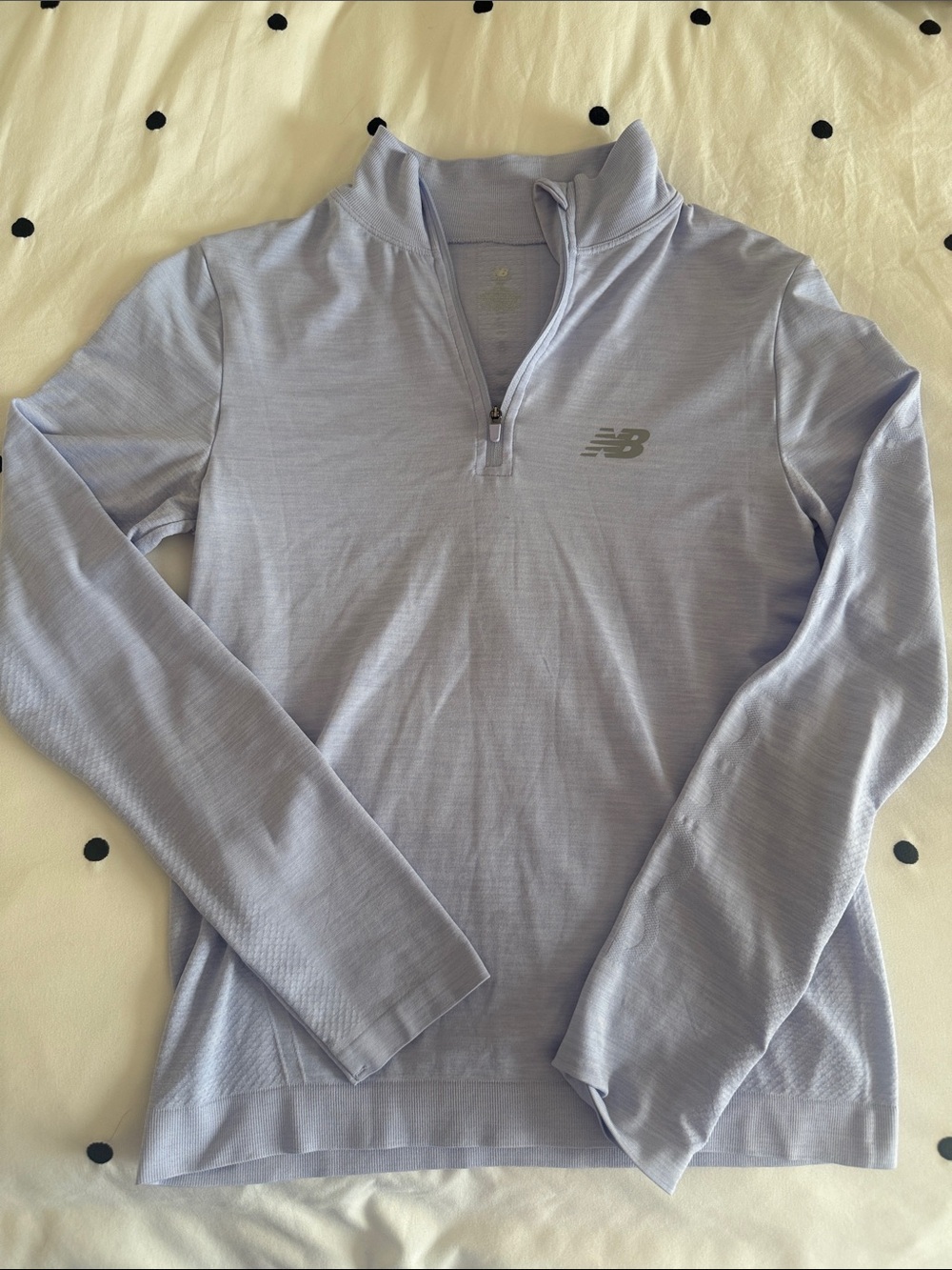 New Balance Light Lavender Half-Zip Pullover